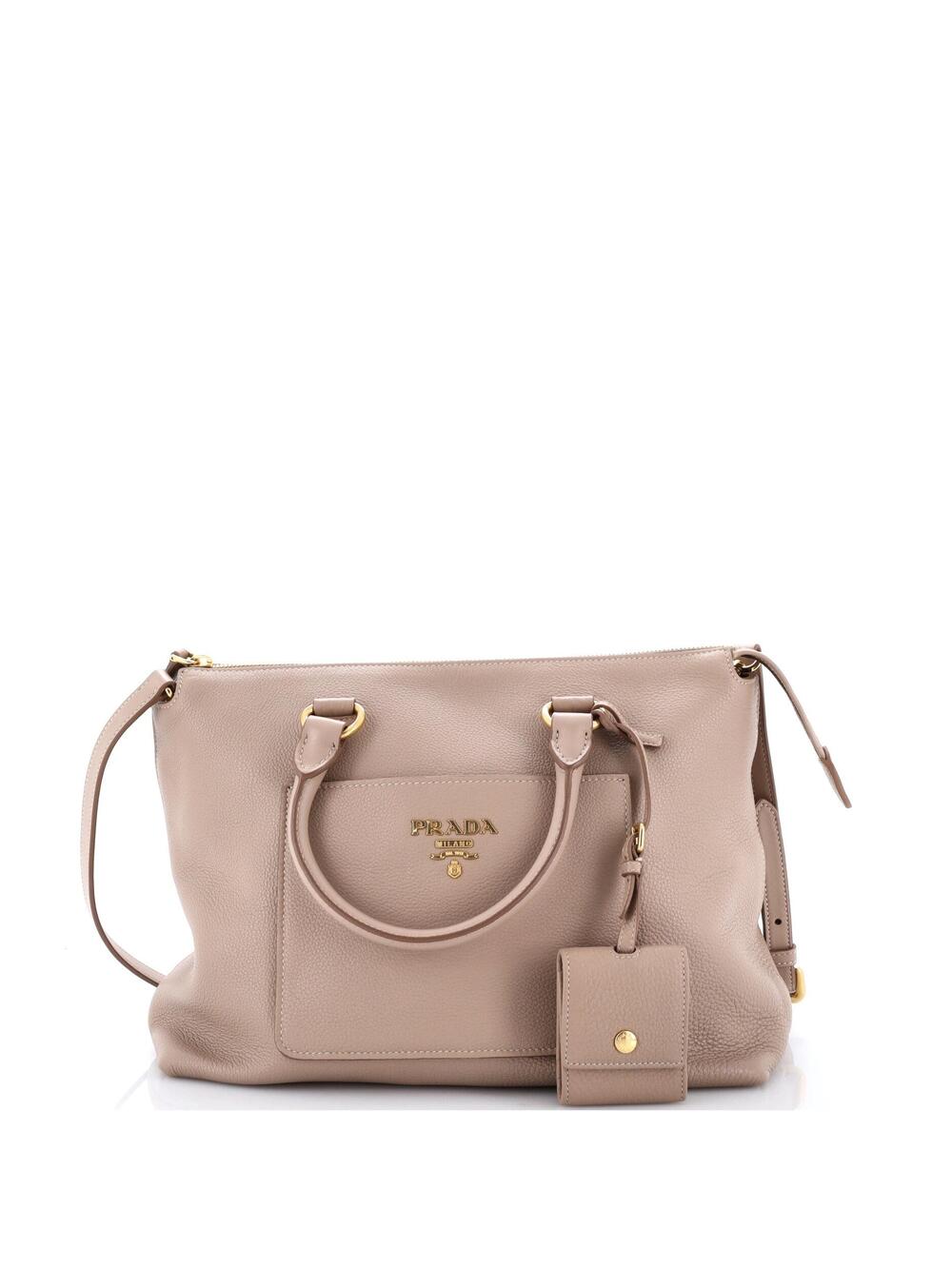 Prada Pocket Convertible Zip Satchel #377398P10B